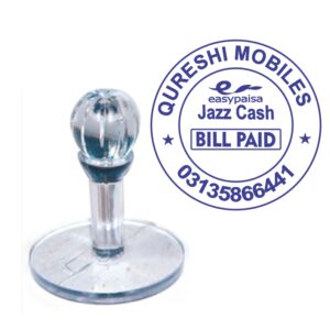 Crystal Round Manual Stamp ( Extra Large )